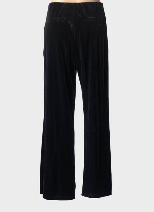 Pantalon drept elasticitate mărime normală negru GRACE & MILA femme