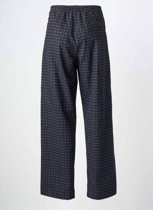 Pantalon drept țesătură poplin mărime normală albastru HOD femme