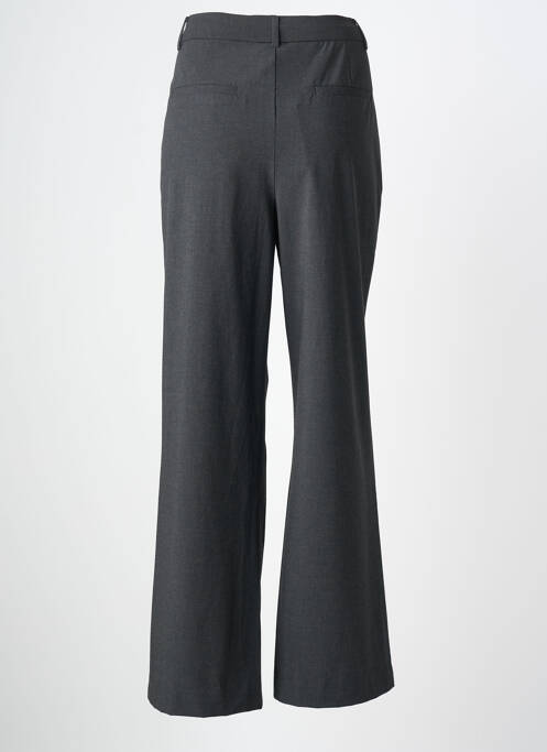 Pantalon drept talie cu cleme mărime normală gri JC.SOPHIE femme