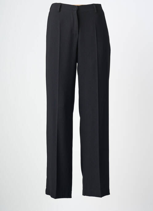 Pantalon drept țesătură crep mărime normală negru PAKO LITTO femme