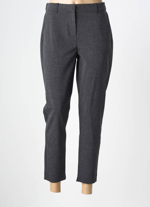 Pantalon chino talie cu cleme mărime normală gri B.YOUNG femme