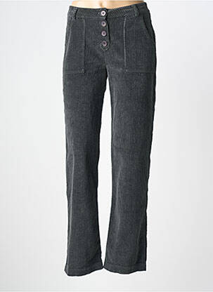 Pantalon drept mărime normală mărime normală verde DROLATIC femme