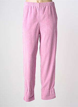Pantalon larg buzunare mărime normală violet AMERICAN VINTAGE femeie