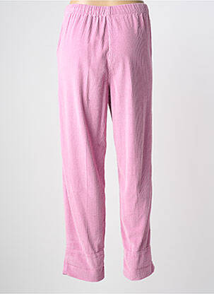 Pantalon larg buzunare mărime normală violet AMERICAN VINTAGE femeie