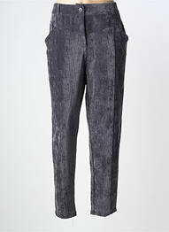 Pantalon drept elasticitate mărime normală gri PAKO LITTO femme