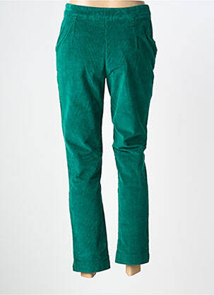 Pantalon slim elasticitate mărime normală verde LA FEE MARABOUTEE femeie