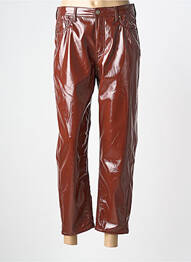 Pantalon 7/8 elasticitate mărime normală roșu HOD femme