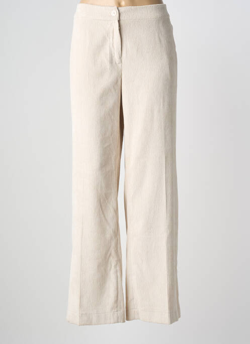 Pantalon larg mărime normală mărime normală bej SIGNE NATURE femme