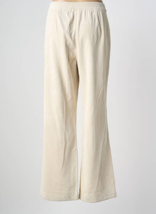 Pantalon larg mărime normală mărime normală bej MKT STUDIO femme