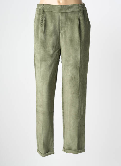 Pantalon larg buzunare mărime normală verde PAKO LITTO femme