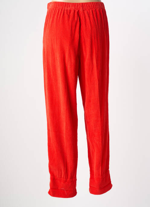 Pantalon larg mărime normală mărime normală roșu AMERICAN VINTAGE femme