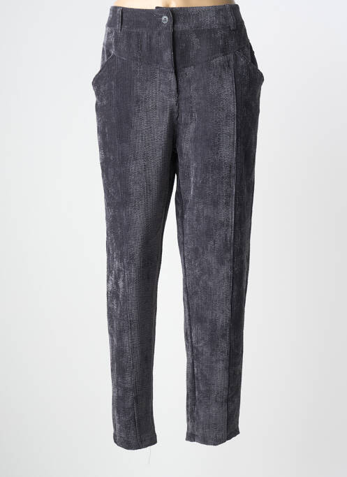 Pantalon drept elasticitate mărime normală gri PAKO LITTO femme