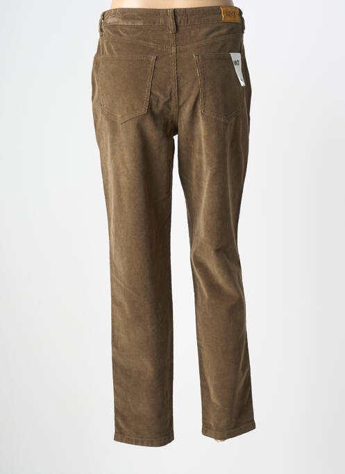 Pantalon drept elasticitate mărime normală verde MKT STUDIO femme