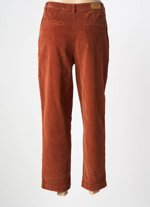 Pantalon drept elasticitate mărime normală maro MKT STUDIO femme