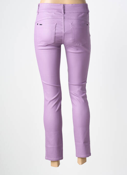 Pantalon 7/8 elasticitate mărime normală violet STREET ONE femme