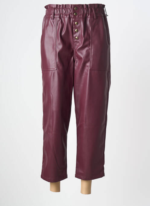 Pantalon 7/8 talie elastică mărime normală violet HOD femme