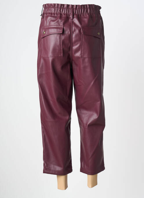 Pantalon 7/8 talie elastică mărime normală violet HOD femme