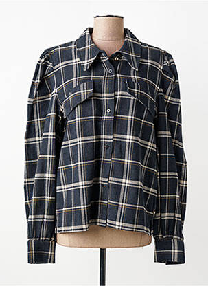Cămașă croială dreaptă mâneci lungi albastru SCOTCH & SODA femeie