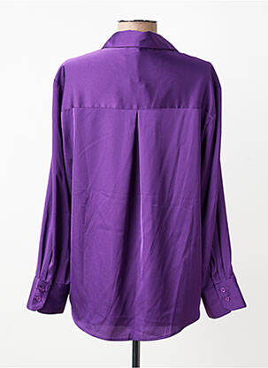 Cămașă croială dreaptă mâneci lungi violet GERARD DAREL femeie