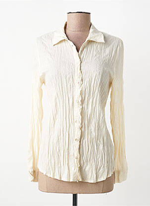 Cămașă croială cambrată mâneci lungi bej NICE THINGS femme