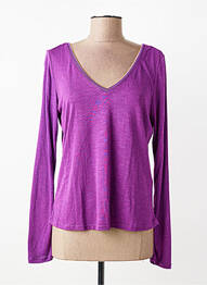 Tricou mâneci lungi mâneci lungi violet VILA femme