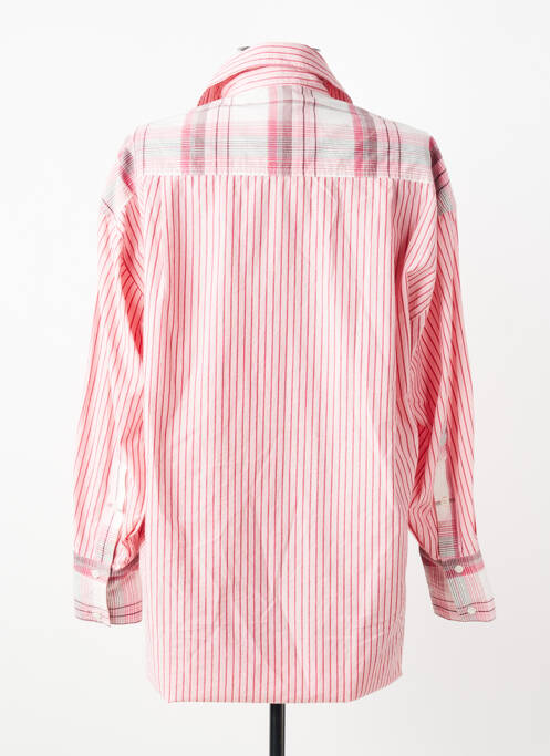 Cămașă croială dreaptă mâneci lungi roz HOD femme