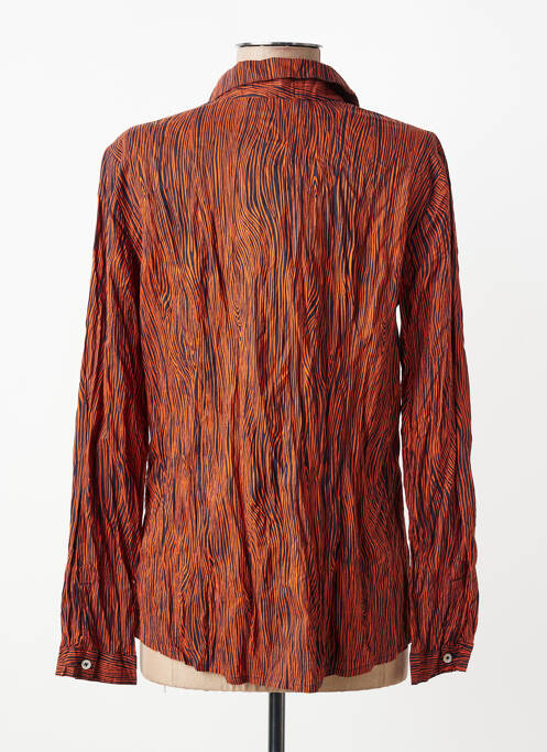 Cămașă croială cambrată mâneci lungi portocaliu NICE THINGS femme