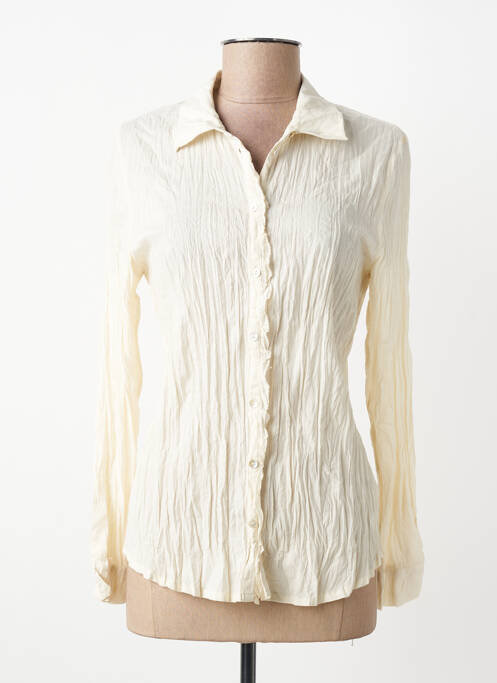 Cămașă croială cambrată mâneci lungi bej NICE THINGS femme