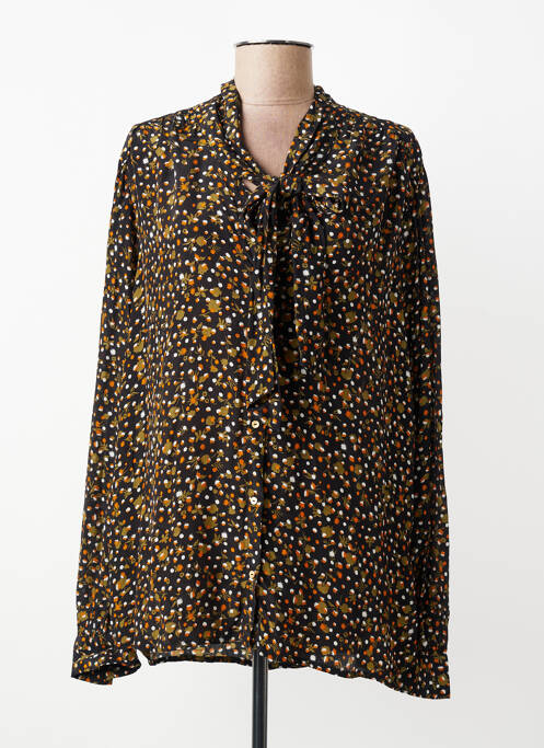 Cămașă imprimeu fantezie mâneci lungi negru SCOTCH & SODA femme
