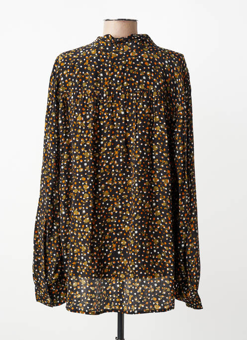 Cămașă imprimeu fantezie mâneci lungi negru SCOTCH & SODA femme