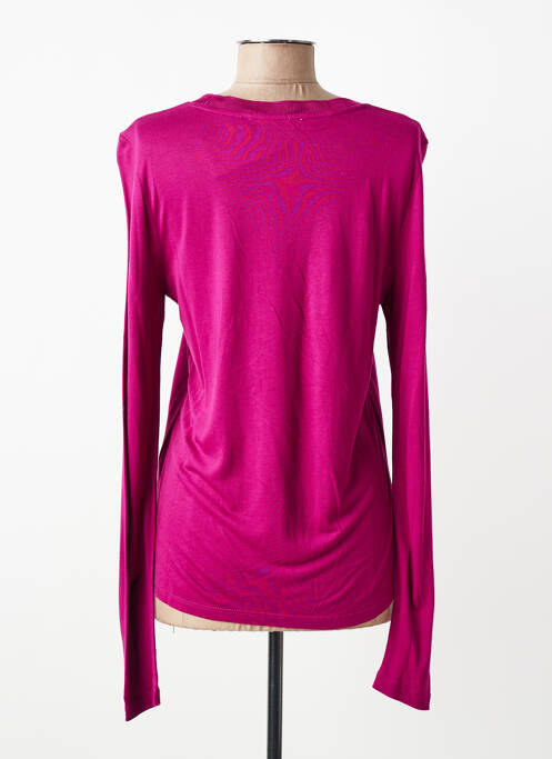 Tricou elasticitate mâneci lungi violet LA FEE MARABOUTEE femme