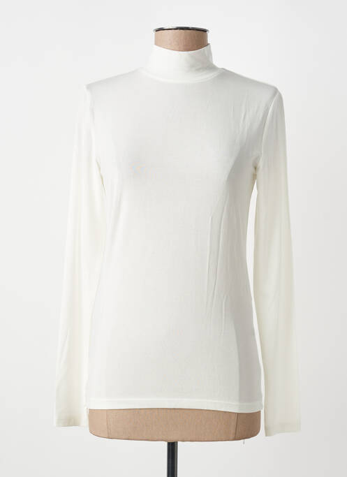 Tricou mâneci lungi mâneci lungi alb SELECTED femme