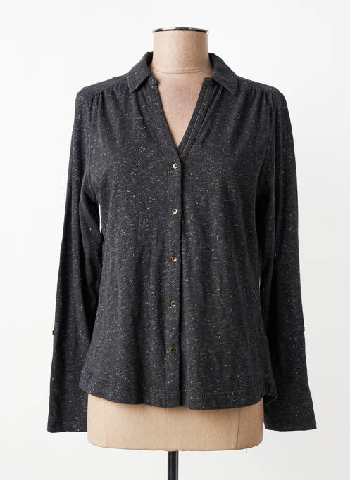 Cămașă croială cambrată mâneci lungi gri WHITE STUFF femme