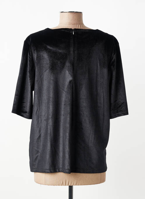 Tricou croială dreaptă mâneci scurte negru STREET ONE femme