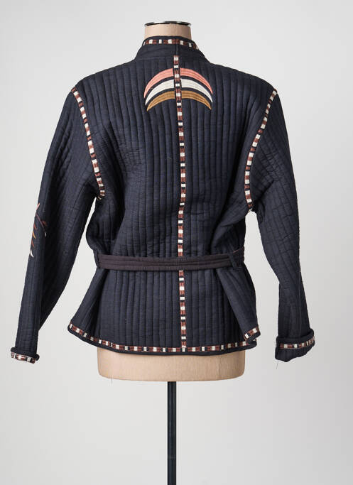 Jachete kimono mâneci lungi negru AN' GE femme