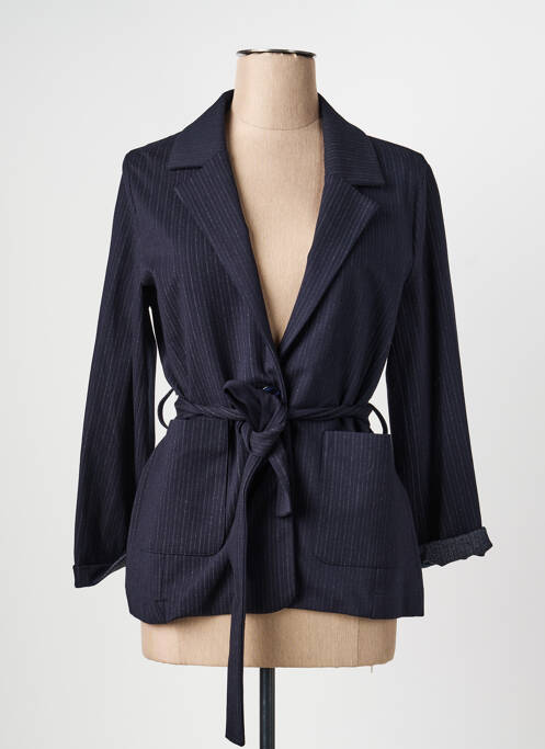 Jachete casual guler tip costum albastru LA FEE MARABOUTEE femme