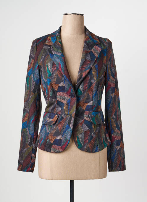 Sacou croială cambrată albastru PAKO LITTO femme