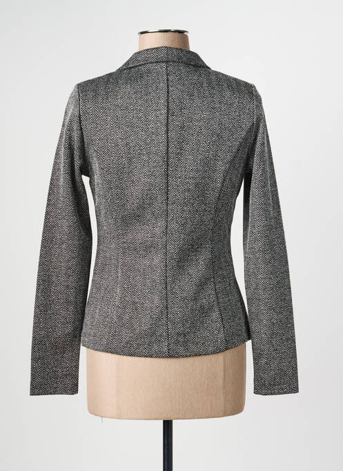 Sacou croială cambrată negru ICHI femme