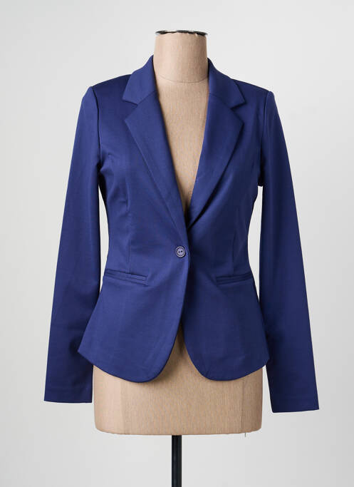 Sacou croială cambrată albastru deschis ICHI femme