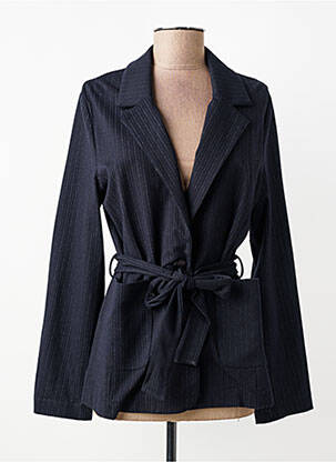 Jachete casual guler tip costum albastru LA FEE MARABOUTEE femeie