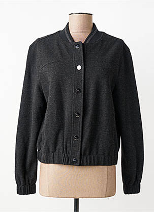 Geacă guler în v negru STREET ONE femme