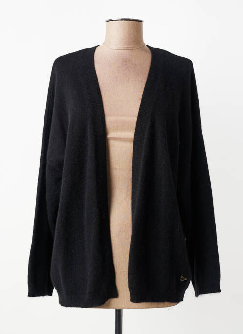 Vestă cu mâneci lungi mâneci lungi negru ORFEO femme