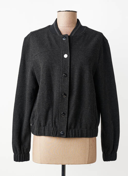 Geacă guler în v negru STREET ONE femme