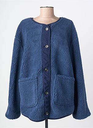 Jachete casual guler rotund albastru B.YOUNG femme