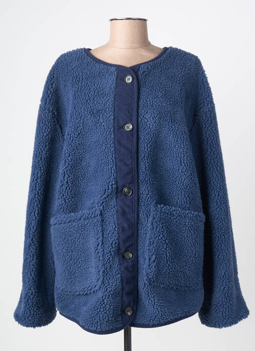 Jachete casual guler rotund albastru B.YOUNG femme