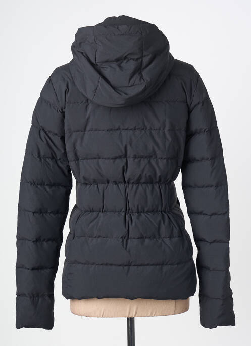 Geacă matlasată buzunare cu glugă negru SELECTED femme