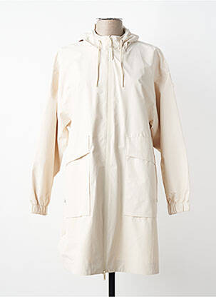 Jachetă vânt mâneci lungi cu glugă bej TANTÄ femme