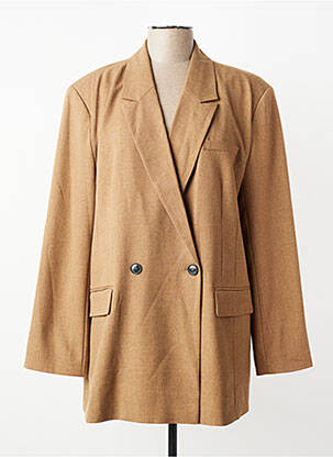 Sacou manșete cu nasturi maro B.YOUNG femme