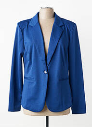 Sacou croială cambrată albastru ICHI femme
