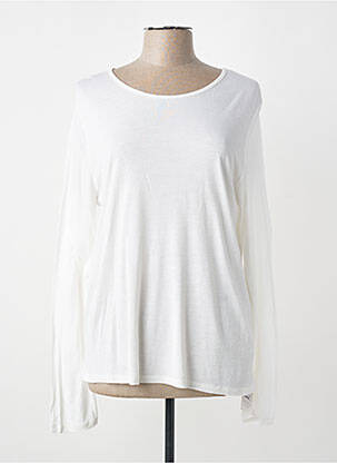 Tricou mâneci lungi mâneci lungi alb NICE THINGS femeie